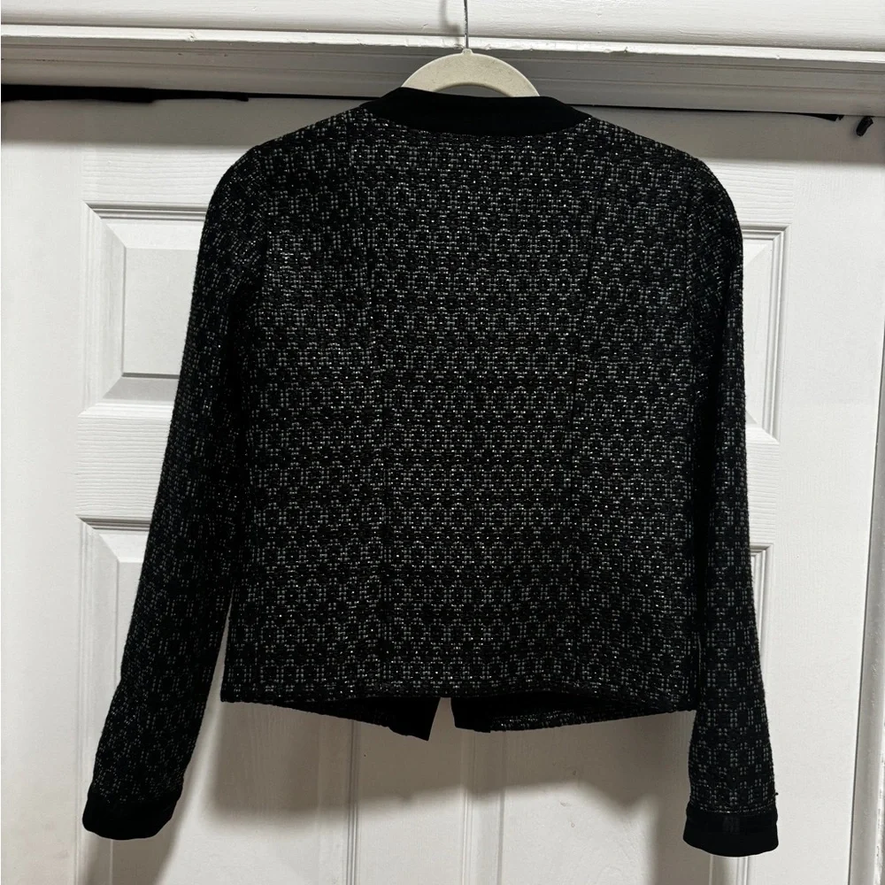 Etro Milano made in Italy designer woven tweed blazer small - Picture 6 of 7